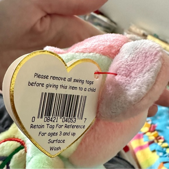 1996 NWT “Peace” Ty Beanie Baby… authentic and never played with. - Picture 10 of 10